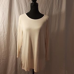Vintage Coldwater Creek cream tunic L